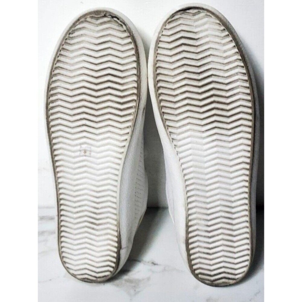 Steve Madden Size 8 Starling Leather Sneakers Starling/STAR12S1 GUC - Picture 8 of 8